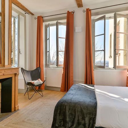 Beau Duplex Avec Jardin Et Vue Apartment Lyon Bagian luar foto