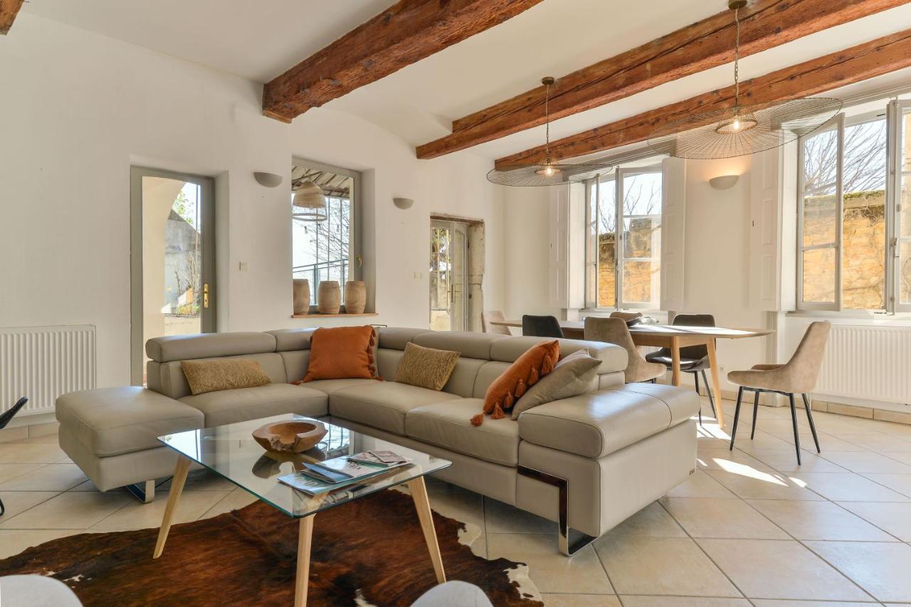 Beau Duplex Avec Jardin Et Vue Apartment Lyon Bagian luar foto