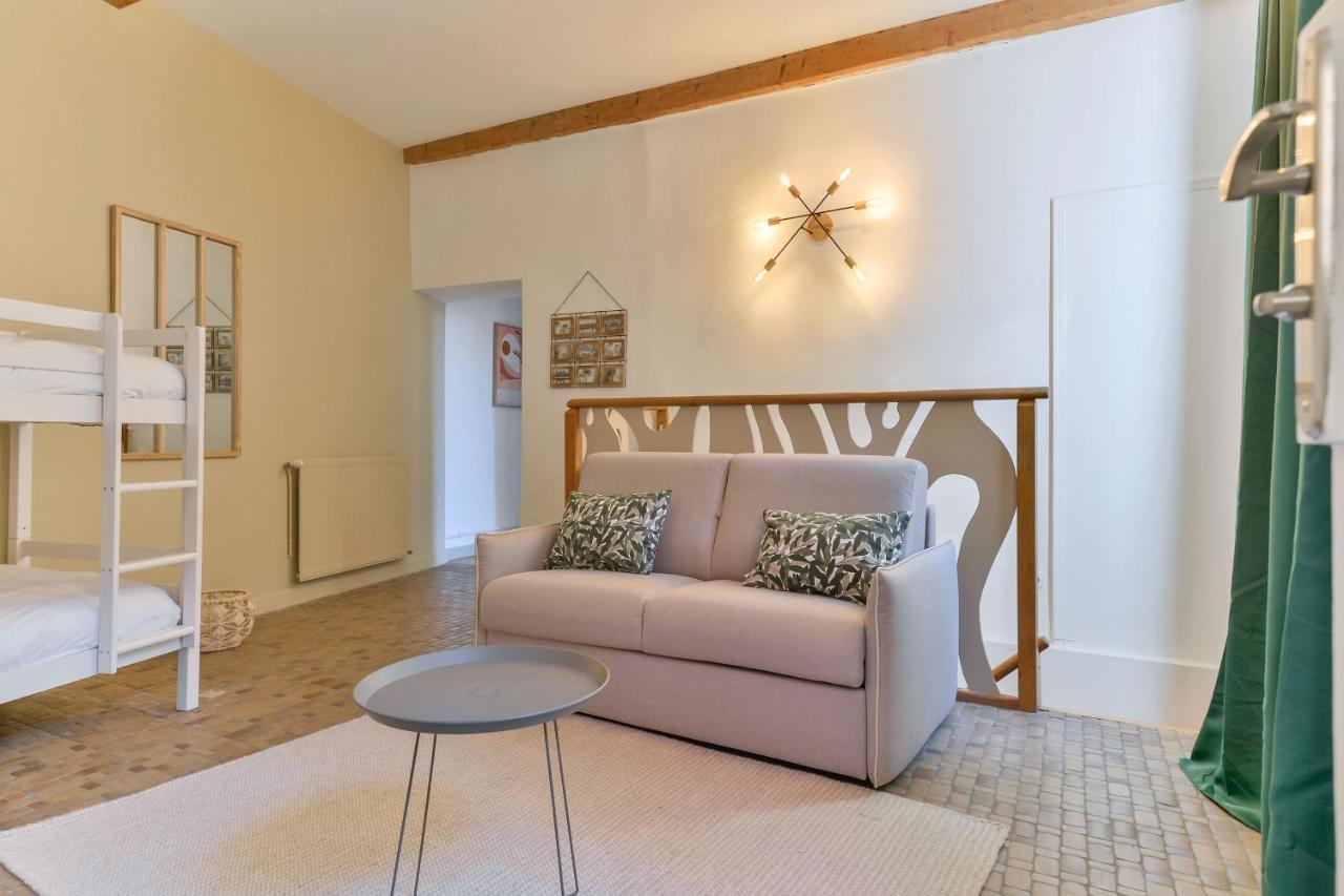 Beau Duplex Avec Jardin Et Vue Apartment Lyon Bagian luar foto