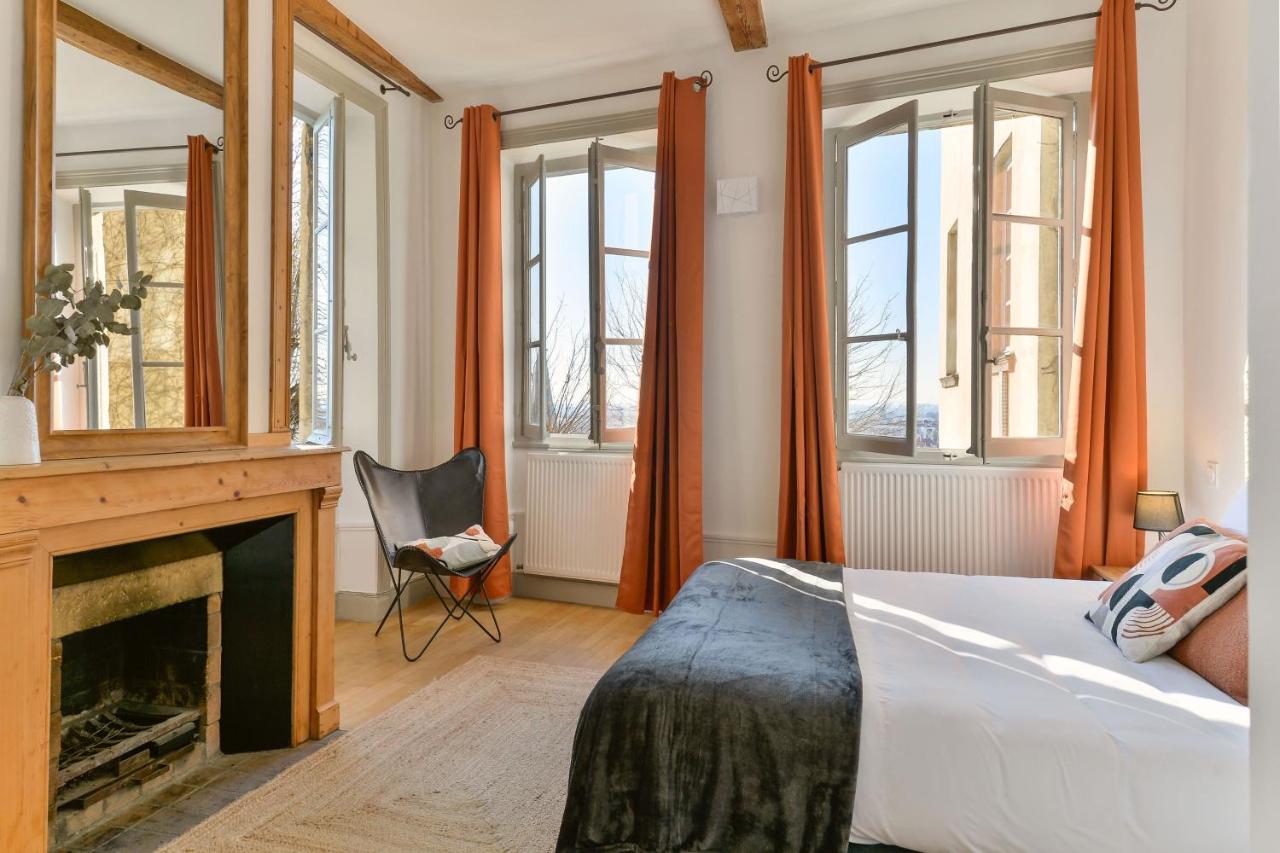 Beau Duplex Avec Jardin Et Vue Apartment Lyon Bagian luar foto