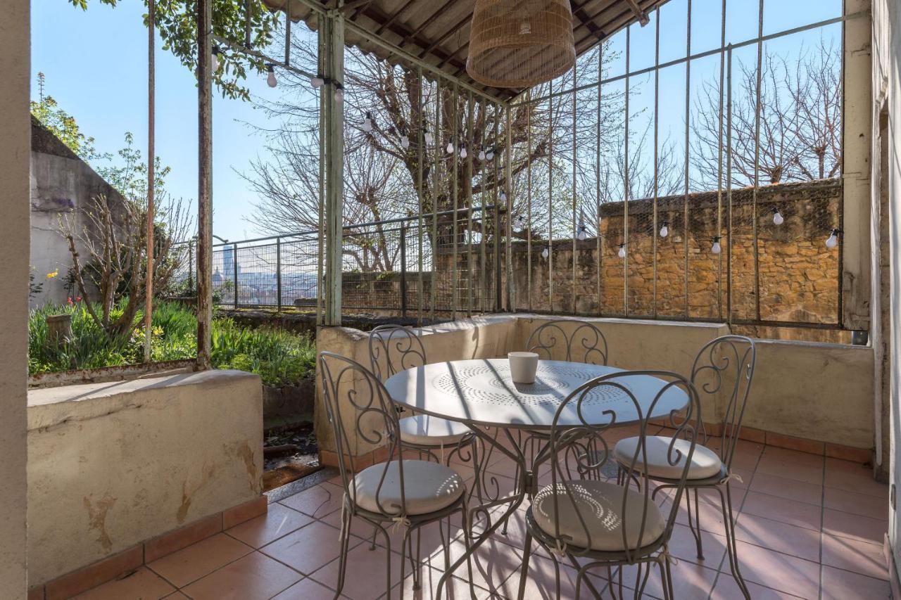 Beau Duplex Avec Jardin Et Vue Apartment Lyon Bagian luar foto